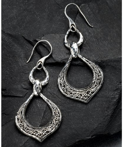 LOIS HILL Sterling Silver Teardrop Earrings