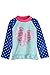 Coolibar UPF 50+ Baby Girls' Guppy Ruffle Swim Shirt - Sun Protective