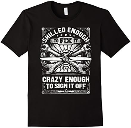 Men's Aircraft mechanic skilled Large Black