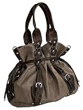 Oversized Rustic Grey Melie Bianco Tote