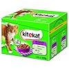 Kitekat Multipack 24x100g Markt-Mix in Gelee, 1er Pack (1 x 2.4 kg)