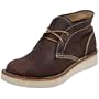 FRYE Men's Rodney Chukka Boot,Dark Brown,11 M