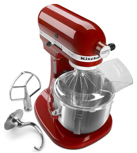 Why Choose KitchenAid KSM500PSER Pro 500 Series 10-Speed 5-Quart Stand Mixer, Empire Red