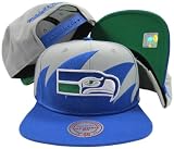 Seattle Seahawks Mitchell & Ness Snapback Adjustable Plastic Snap Back Hat / Cap at Amazon.com