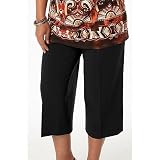 Plus Larry Levine Stretch Crop Pants