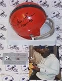 Jim Brown Autographed/Hand Signed Syracuse Orange Mini Helmet