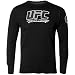UFC Black Cage Long Sleeve Thermal T-shirt