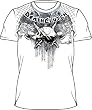 Death Clutch Brock Lesner UFC Fighting Wings Knuckles White T-shirt Tee