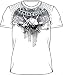 Death Clutch Brock Lesner UFC Fighting Wings Knuckles White T-shirt Tee