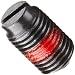 Jergens 10708 Steel Ball Plunger, Low Carbon Steel, 3/8-24 Thread