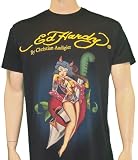 Ed Hardy Men's Geisha Vixen Shirt Big & Tall Sizes