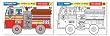 Melissa & Doug Color-A-Mat Fire Engine Placemat