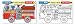 Melissa & Doug Color-A-Mat Fire Engine Placemat