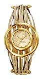 Delta - DL184 - Montre Femme - Quartz analogique - Bracelet en Cuir dor�