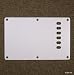 Cavity Cover Back Plate Fits Fender Stratocaster-WHITE