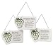 Chardonnay White Wine Grape Plaque Christmas Ornament