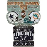 NFL Dallas Cowboys Historic Super Bowl Collectors Pin - Super Bowl VI
