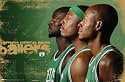Boston Celtics Ballers (Kevin Garnett, Paul Pierce, Ray Allen) Sports Poster Print - 24" X 36"