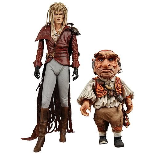 51pz8gXdu2L Neca Labyrinth Jareth and Hoggle 7 Action Figure 2 Pack