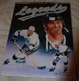 March 1991 Legends Sports Memorablia Magazine With Wayne Gretzky On The Cover Los Angeles Kings