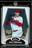 2008 Topps Finest # 140 Billy Buckner (RC) - Kansas City Royals - Rookie Premium Baseball Card in Protective Screw Down Display