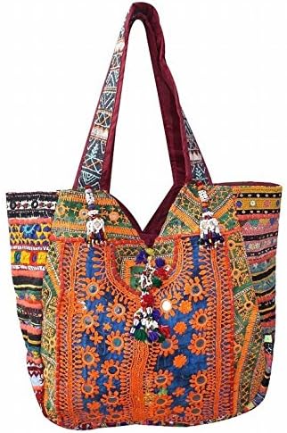Jaipur Forever Women's Celebrities Manufacturer Boho Hippie Tribal Bag 56Cm40Cm Antique Color