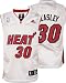 Michael Beasley Youth Jersey: adidas White Replica #30 Miami Heat Jersey - Medium (10-12)