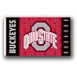 Ohio State NCAA 3' x 5' Premium 2-Sided Banner Flag by BSI Products Inc.