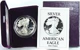 51pzHId1LWL. SL160  1990 Proof American Silver Eagle with Original Packaging