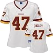 Reebok Washington Redskins Chris Cooley Women's Replica White Jersey