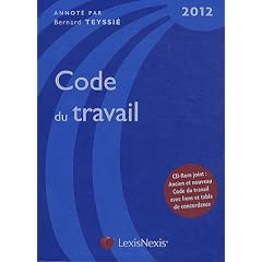 Code du travail 2012 (1C�d�rom)