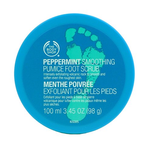 ザ・ボディショップ　ペパーミント スムージング パミス フットスクラブ 100ml