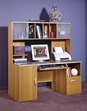 Bush Ind. WC02406-03 Office Revolutions Computer Desk with Hutch