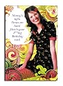F***ng Birthday Card - Risque Hot Betty Birthday Greeting Card With Rhinestone