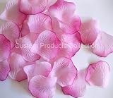200 Pink/Fuchsia Silk Rose Petals Wedding Party Favors