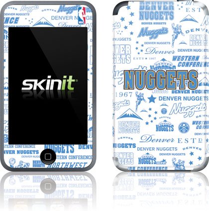 Skinit Denver Nuggets Historic Blast Vinyl Skin for iPod Touch (1st Gen)