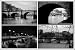 4 Original Paris Black and White Photos Seine River Bridges Greeting Cards