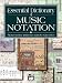 Books : Essential Dictionary of Music Notation: Pocket Size Book [ESSENTIAL DICT OF MUSIC NO]