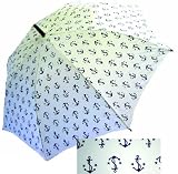  : Punk Rock Retro ANCHORS Collapsible Rain Umbrella
