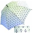 Punk Rock Retro ANCHORS Collapsible Rain Umbrella