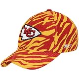Reebok Kansas City Chiefs Youth Red Zebra Flex Hat