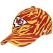 Reebok Kansas City Chiefs Youth Red Zebra Flex Hat