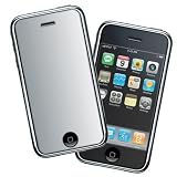 Durable Mirror Reusable LCD Screen Protector for Apple 2nd Generation Iphone 3G Smartphone