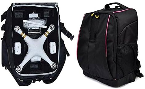 Backpack Bag Carrying Shoulder Bag Case For Quadcopter DJI Phantom 4, Phantom 3 RC Drone Color Black