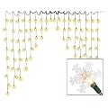 Lichterkette Lichtervorhang Fensterdekoration 90 Lampen