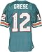 Bob Griese Autographed Teal Custom Throwback Jersey with HOF 90 Inscription