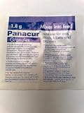 Panacur granules 3 x 1.8g