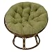 Rattan Papasan Chair with Cushion