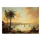 View of Naples Harbor Wall Mural - 78x108