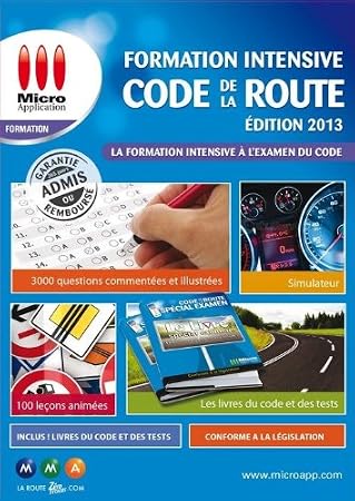 Formation intensive code de la route - édition 2013